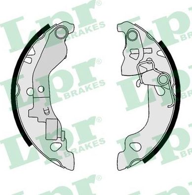 Тормозные колодки LPR. Артикул 07680