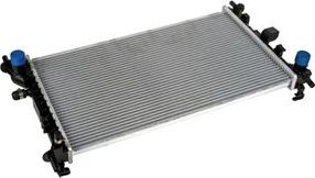 Радиатор охлаждения двигателя Zentparts. Артикул Z20160