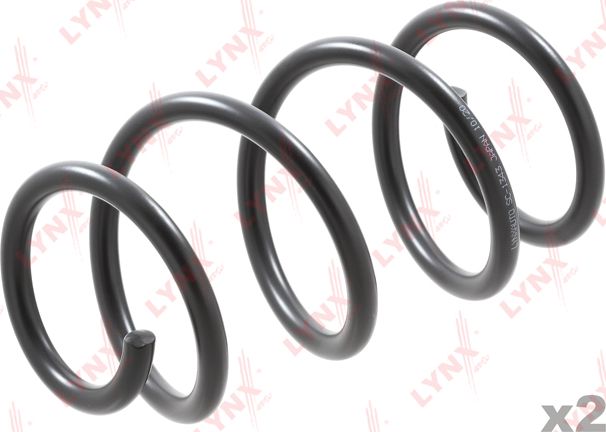 Пружина подвески LYNXauto передняя для Fiat Ducato III 2006-2026. Артикул SC-1343