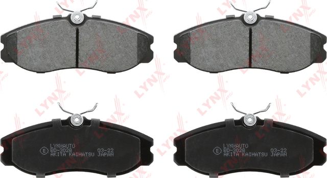 Тормозные колодки LYNXauto. Артикул BD-3028
