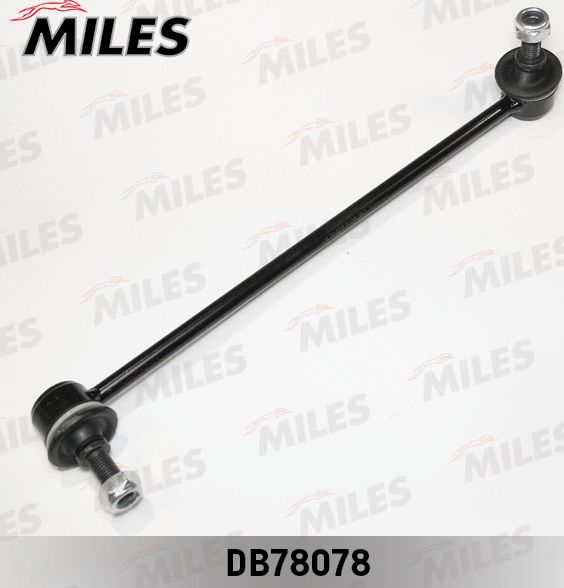 Стойка (тяга) стабилизатора Miles передняя левая для Kia Rio II 2005-2006. Артикул DB78078