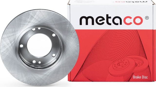 Диск тормозной передний вентилируемый (Metaco). Артикул 3050083