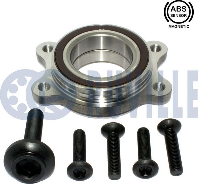 Ступичный подшипник (комплект) Ruville передний/задний для Audi A4 allroad IV (B8) 2009-2016. Артикул 221324