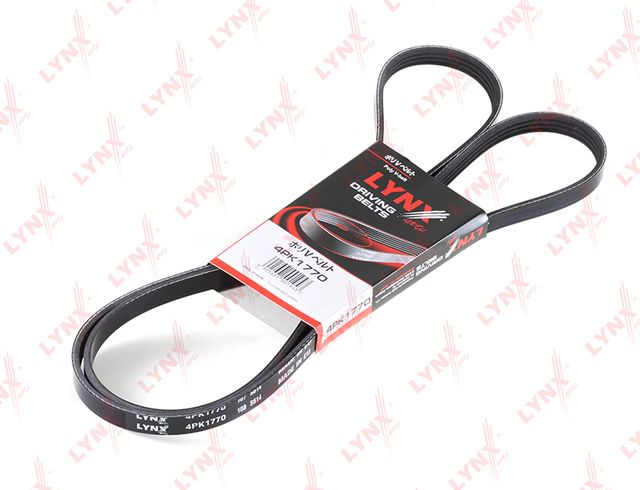 Приводной ремень поликлиновой LYNXauto для Lexus LS V 2017-2026. Артикул 4PK1770