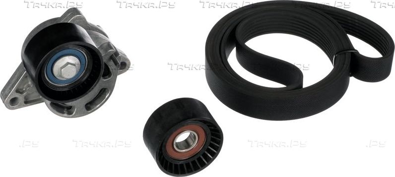 Приводной ремень поликлиновой с роликами (комплект) Gates Micro-V® Kit для Nissan Interstar 2002-2026. Артикул K027PK1793