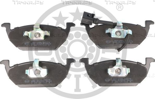 Тормозные колодки Optimal передние для Volkswagen New Beetle I (A4) 1998-2010. Артикул BP-12079