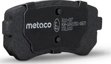 Колодки тормозные HYUNDAI/KIA ACCENT/I20/RIO 05- задн. (Metaco) Metaco. Артикул 3010007
