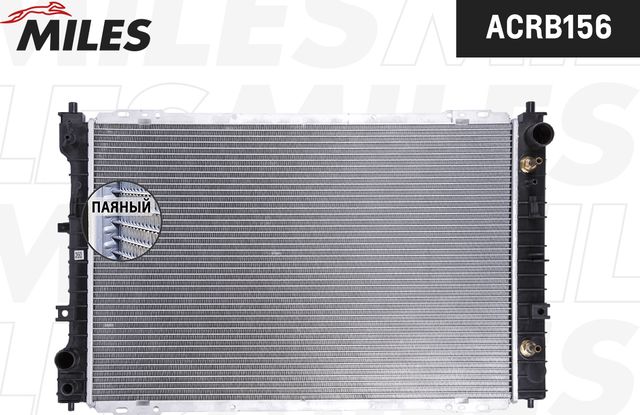 Радиатор охлаждения двигателя Miles для Mazda Tribute I 2002-2008. Артикул ACRB156