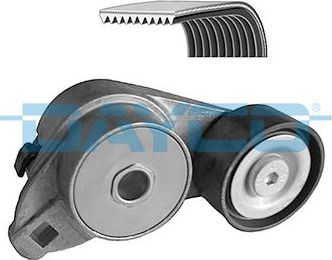 Приводной ремень поликлиновой с роликами (комплект) Dayco. Артикул KPV016HD