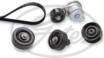 Приводной ремень поликлиновой с роликами (комплект) Gates Micro-V® Kit. Артикул K056PK2413