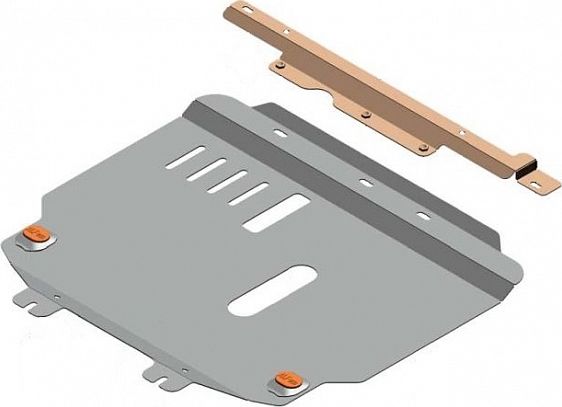 Защита алюминиевая Alfeco для картера и АКПП Suzuki Splash 2008-2015. Артикул ALF.23.26 AL4