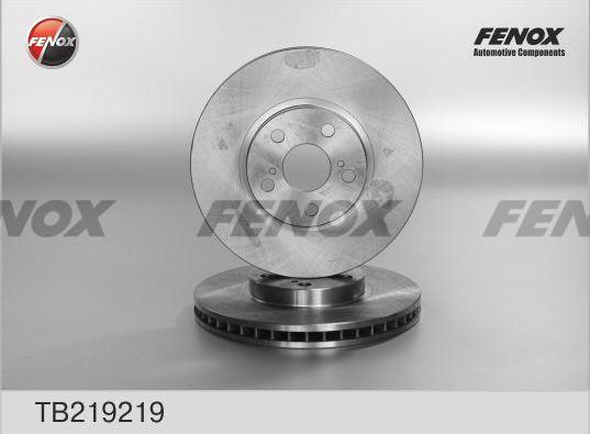 Тормозной диск Fenox передний для Toyota Celica V (T180) 1989-1994. Артикул TB219219