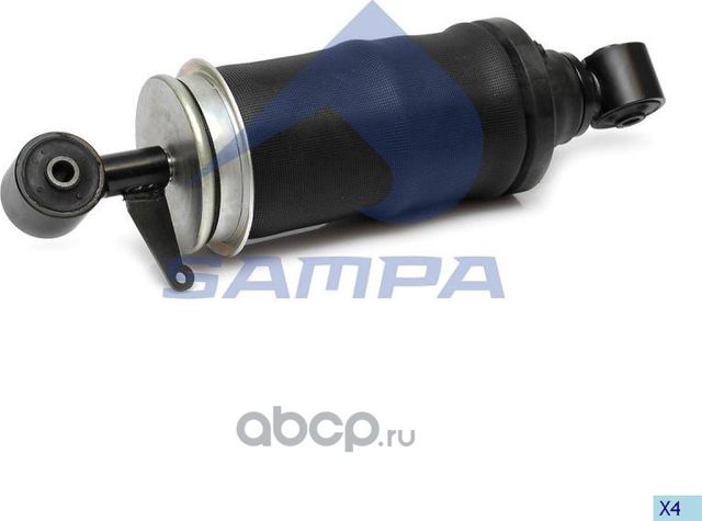 Амортизатор MAN TGA кабины передний (пневмо) SAMPA. Артикул 02026901