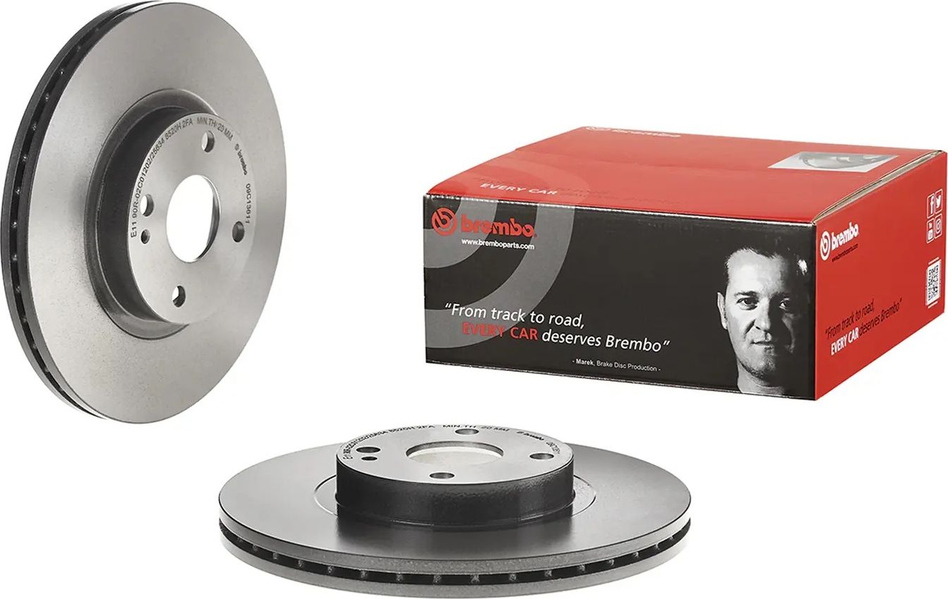 Тормозной диск Brembo PRIME LINE - UV Coated. Артикул 09.C136.11