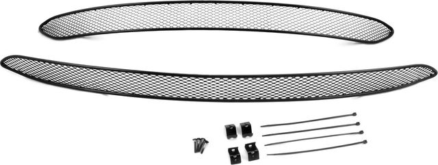 Сетка внешняя Arbori на бампер, черная 15мм (2 шт) для Chery Tiggo 5 2015-2026. Артикул 01-080115-151
