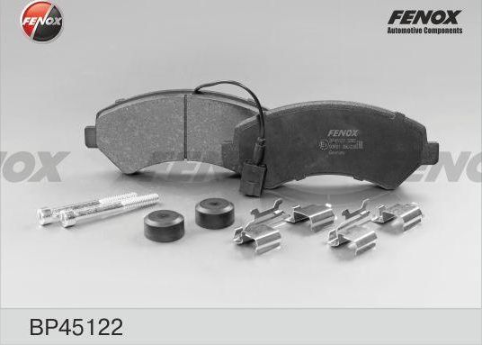 Тормозные колодки Fenox. Артикул BP45122