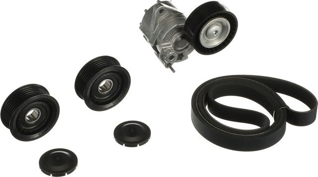 Приводной ремень поликлиновой с роликами (комплект) Gates Micro-V® для Mercedes-Benz Sprinter 903 2000-2006. Артикул K016PK2270