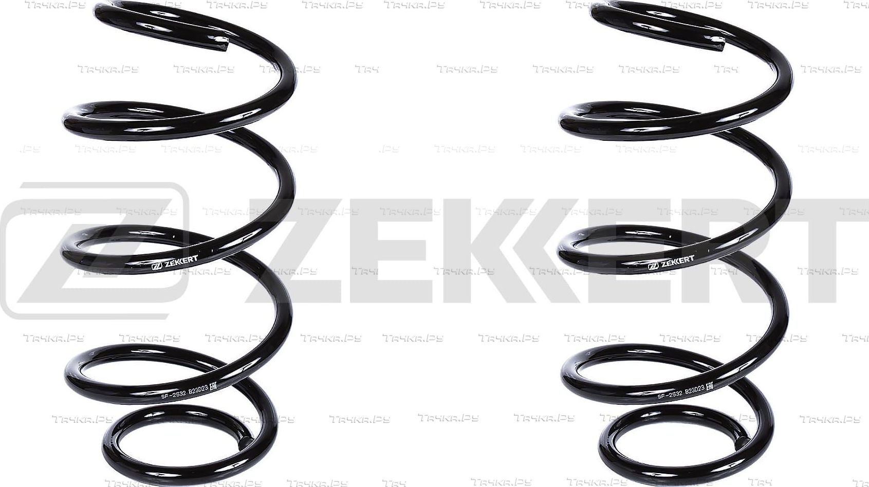 Пружина подвески Zekkert передняя для Hyundai ix35 I 2011-2015. Артикул SF-2532