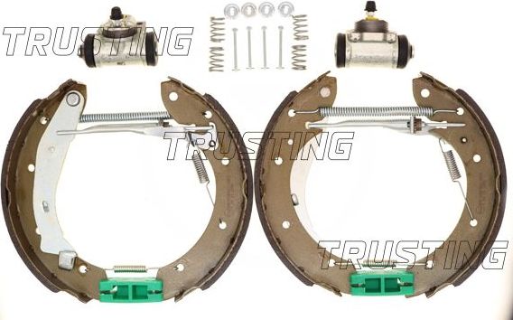 Тормозные колодки Trusting - задние для Peugeot 405 1992-1996. Артикул 6180