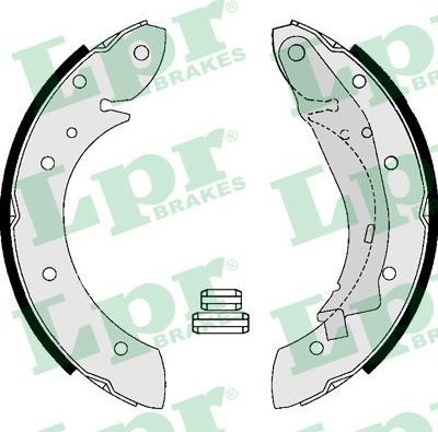 Тормозные колодки LPR. Артикул 07165