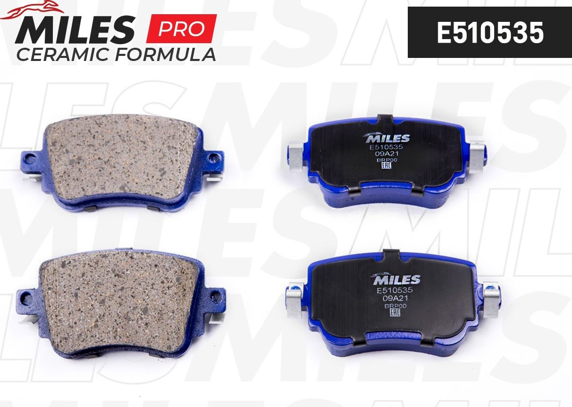 Тормозные колодки Miles (Low-Metallic). Артикул E400602