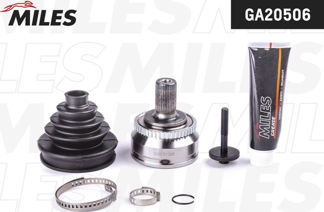 Шрус наружный (граната) Miles для Volvo S60 I 2000-2010. Артикул GA20506
