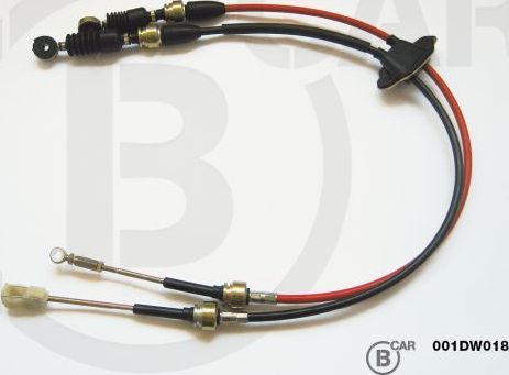 Трос переключения передач КПП B CAR. Артикул 001DW018