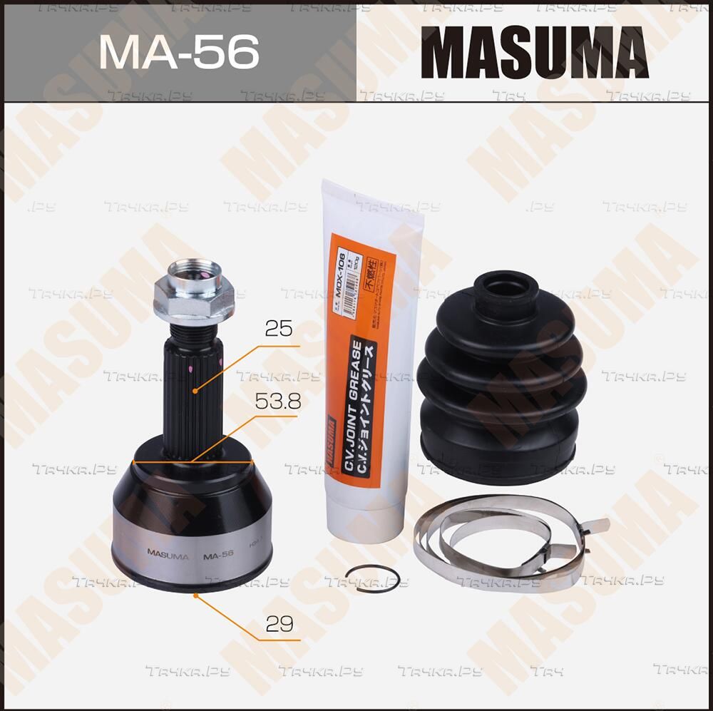 Шрус наружный (граната) Masuma. Артикул MA-56