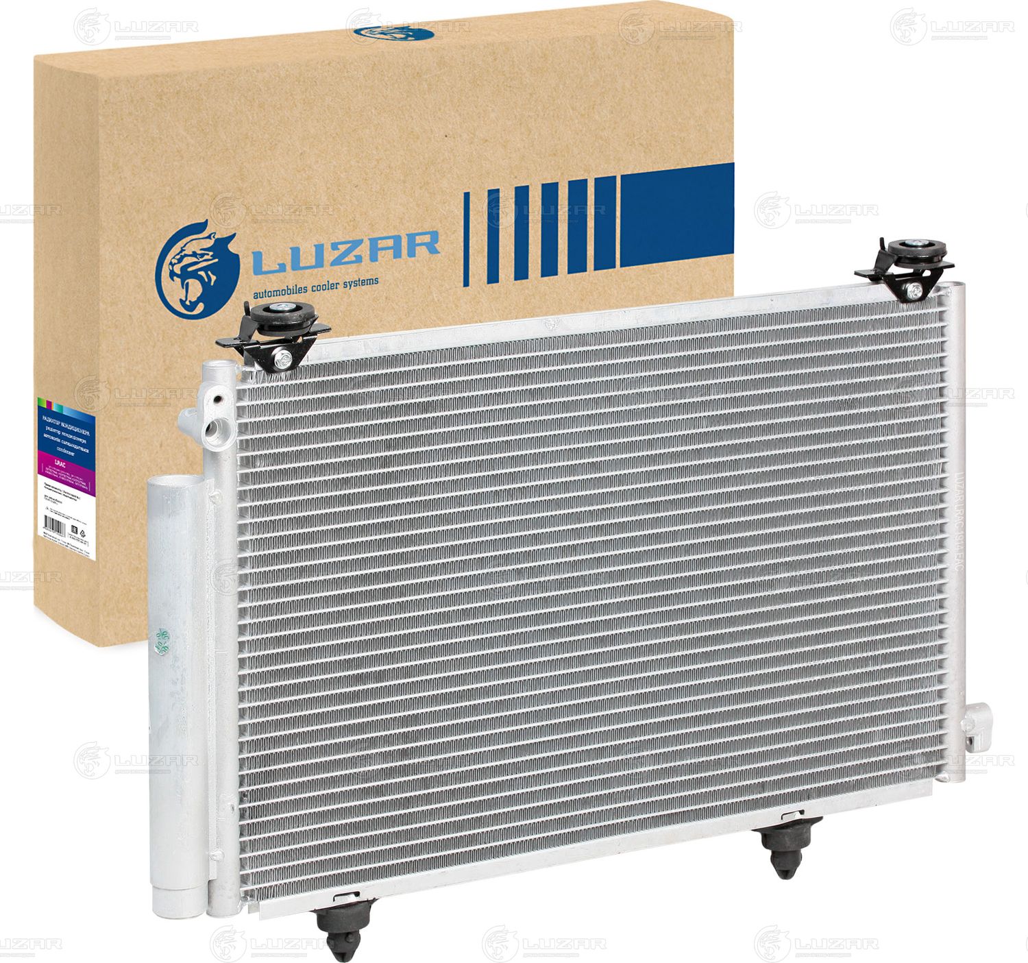Радиатор кондиционера (конденсатор) Luzar. Артикул LRAC 1914