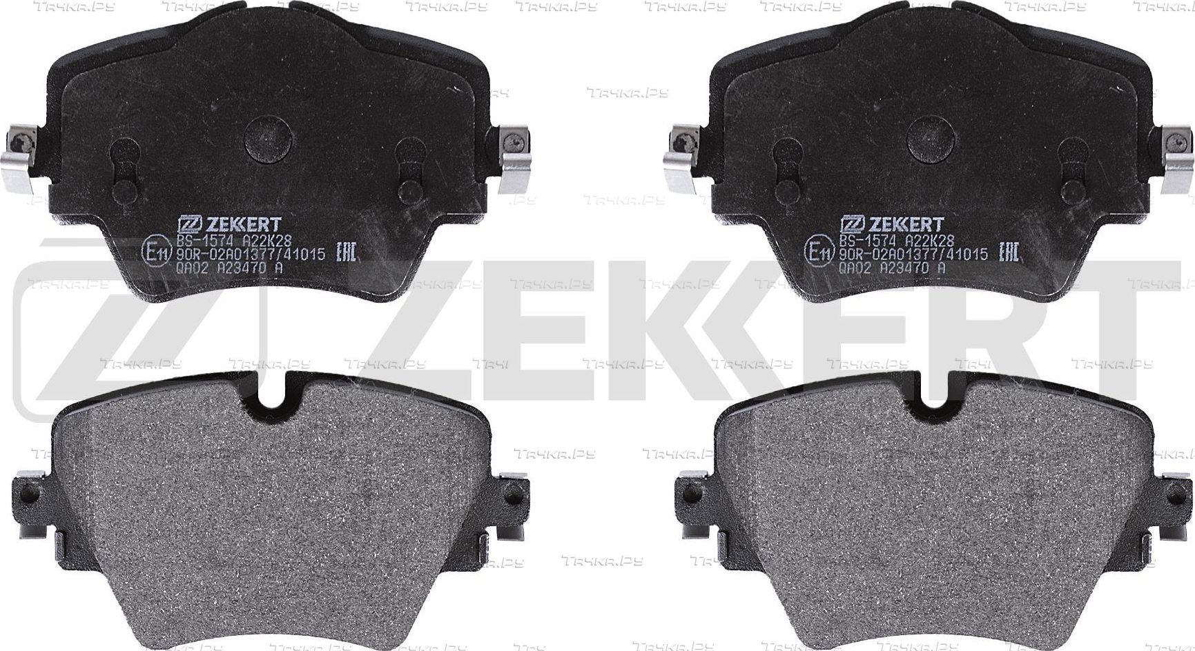 Тормозные колодки Zekkert передние для BMW X3 III (G01) 2017-2026. Артикул BS-1574