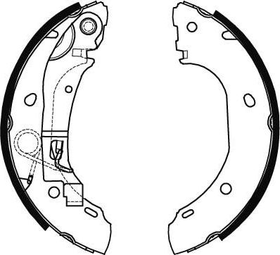 Тормозные колодки TRW задние для Fiat Ducato II 1994-2006. Артикул GS8472