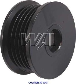 Муфта генератора обгонная WAI для Renault Clio II 1998-2013. Артикул 24-91333