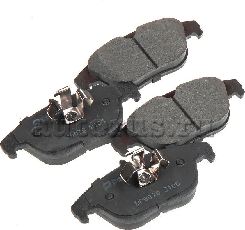 Колодки тормозные дисковые | перед прав/лев | (Partra). Артикул BP6076