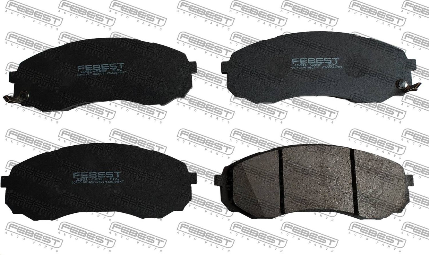 Тормозные колодки Febest. Артикул 2201-CARF