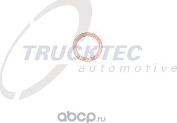 Сальник, уплотнительное кольцо Trucktec Automotive (медь). Артикул 01.67.014