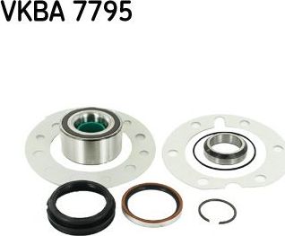 Ступичный подшипник (комплект) SKF. Артикул VKBA 7795