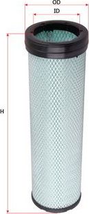 Воздушный фильтр Sakura. Артикул A-5103