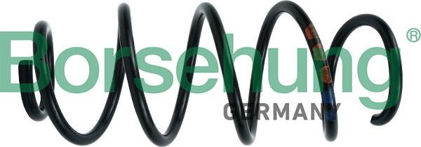 Пружина подвески Borsehung передняя для Audi A1 I (8X) 2010-2018. Артикул B12562
