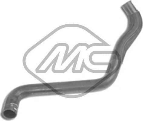 Патрубок радиатора (системы охлаждения) Metalcaucho. Артикул 09187