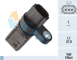 Датчик положения коленвала FAE для Nissan 350Z I 2002-2008. Артикул 79452