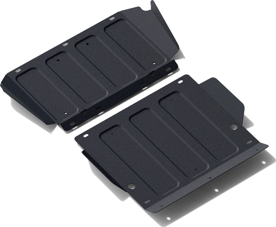 Защита АвтоБРОНЯ для картера и КПП Hyundai H1 Starex I до рестайлинга 1996-2004. Артикул 111.02325.1