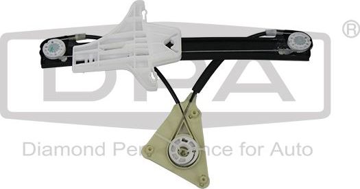 Стеклоподъемник DPA задний левый для Volkswagen Polo V 2009-2026. Артикул 88391316302