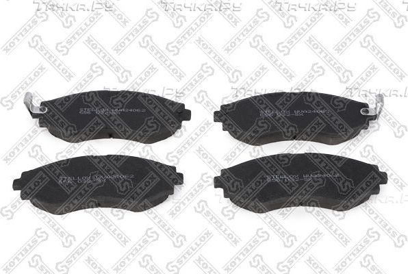 Тормозные колодки Stellox передние для Chevrolet Evanda 2005-2006. Артикул 656 032-SX