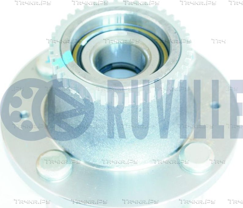 Ступица колеса с интегрированным подшипником (в сборе) Ruville задняя для Chevrolet Aveo I 2003-2012. Артикул 221461