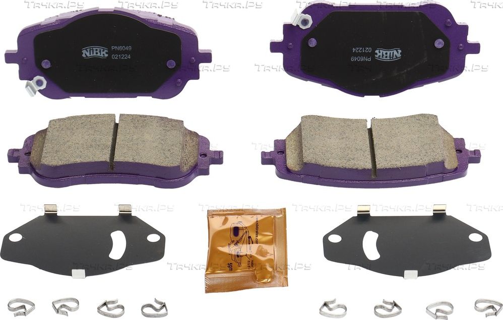 Тормозные колодки NiBK. Артикул PN6049
