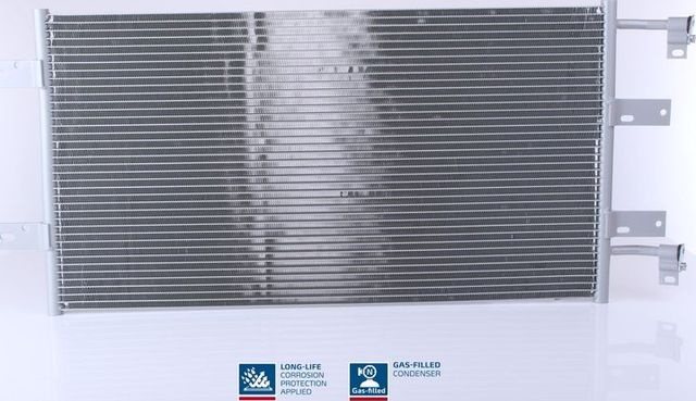 Радиатор кондиционера (конденсатор) Nissens (алюминий) для Renault Trafic II 2001-2014. Артикул 94678