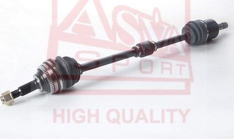 Полуось (привод в сборе, приводной вал) Asva передняя правая для Nissan Primera P10 1990-1998. Артикул NSDR-002