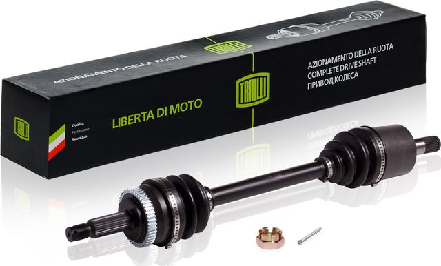 Полуось (привод в сборе, приводной вал) Trialli передняя левая для Hyundai Tucson I 2004-2010. Артикул AR 0873