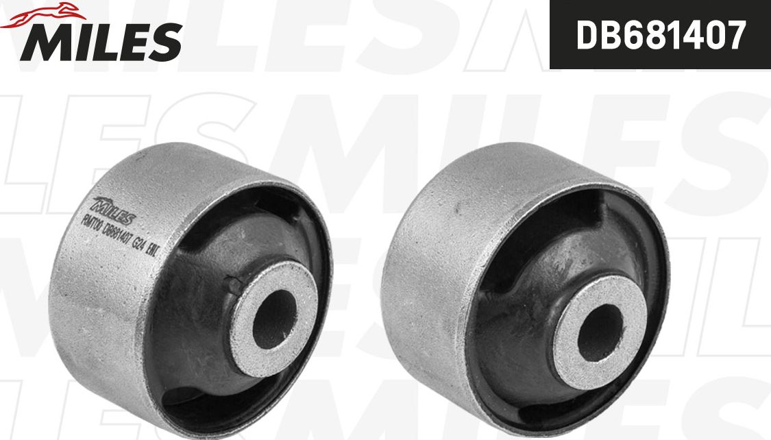 Сайлентблок редуктора NISSAN NAVARA/KING CAB D22 98-04 пер.подв. (Miles). Артикул DB681407