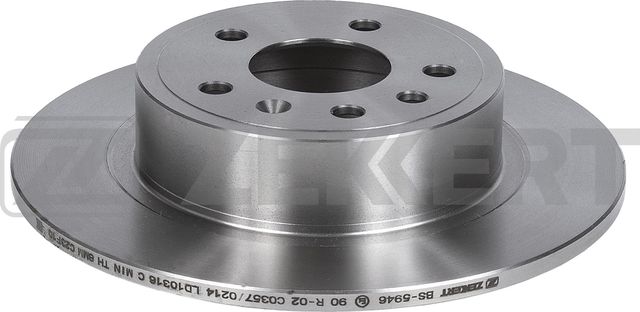 Тормозной диск Zekkert задний для Saab 9-5 I 1997-2009. Артикул BS-5946
